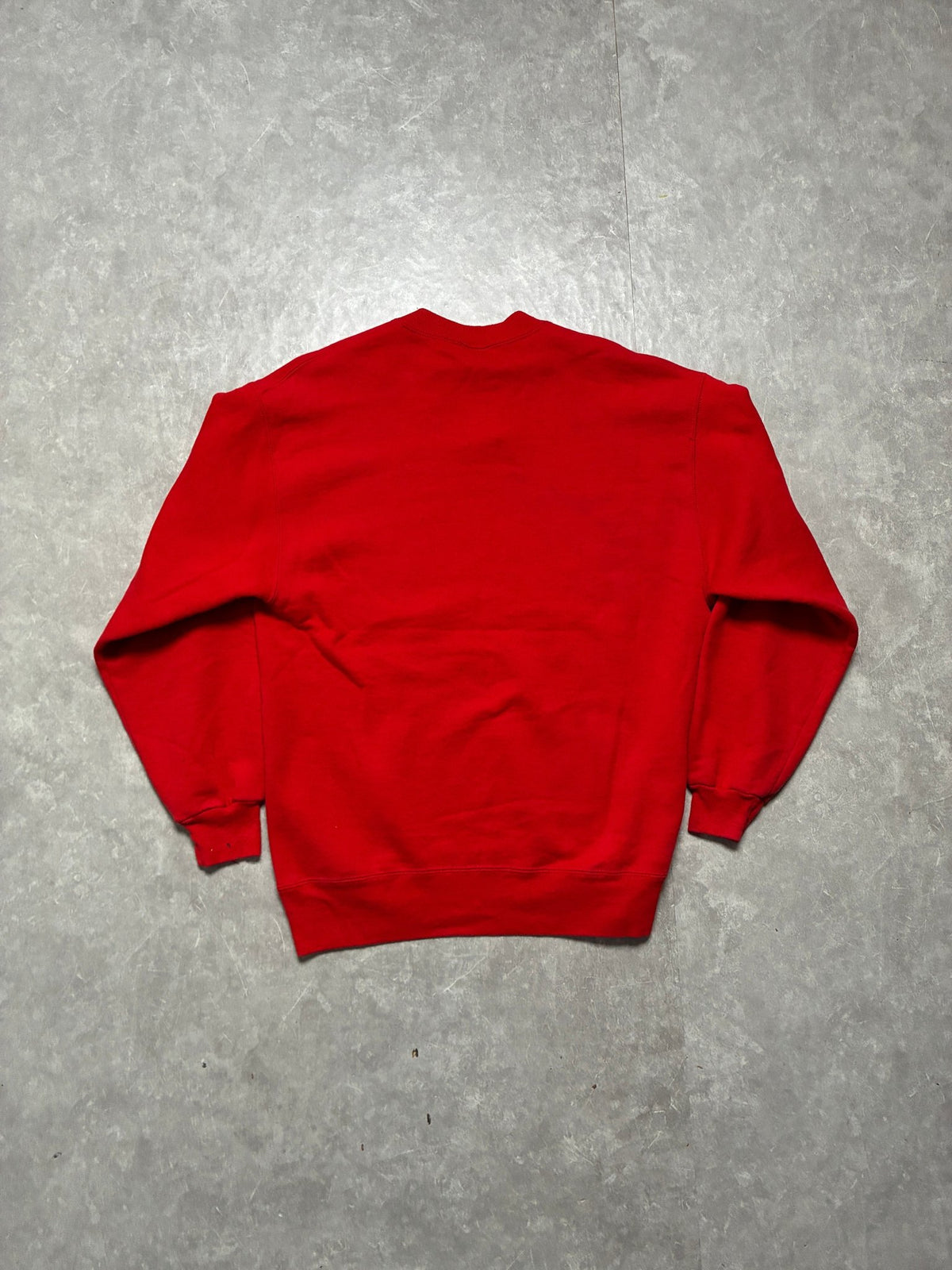 90s Vintage Arkansas Razorbacks Russell Red Crewneck -L - L | Martin City Vintage