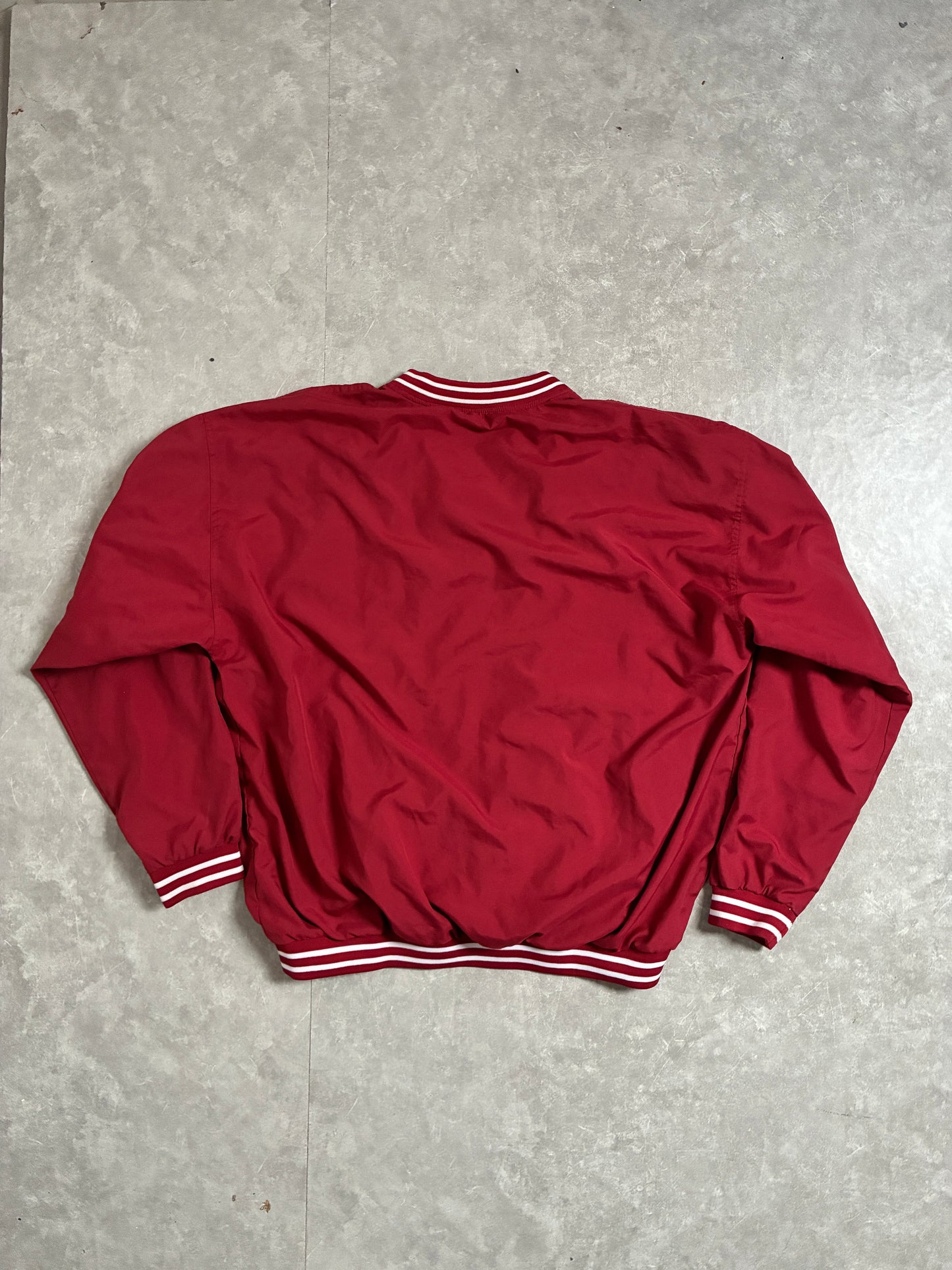90s Vintage Nevada Wolf Pack Baseball Reebok Red Pullover -XL