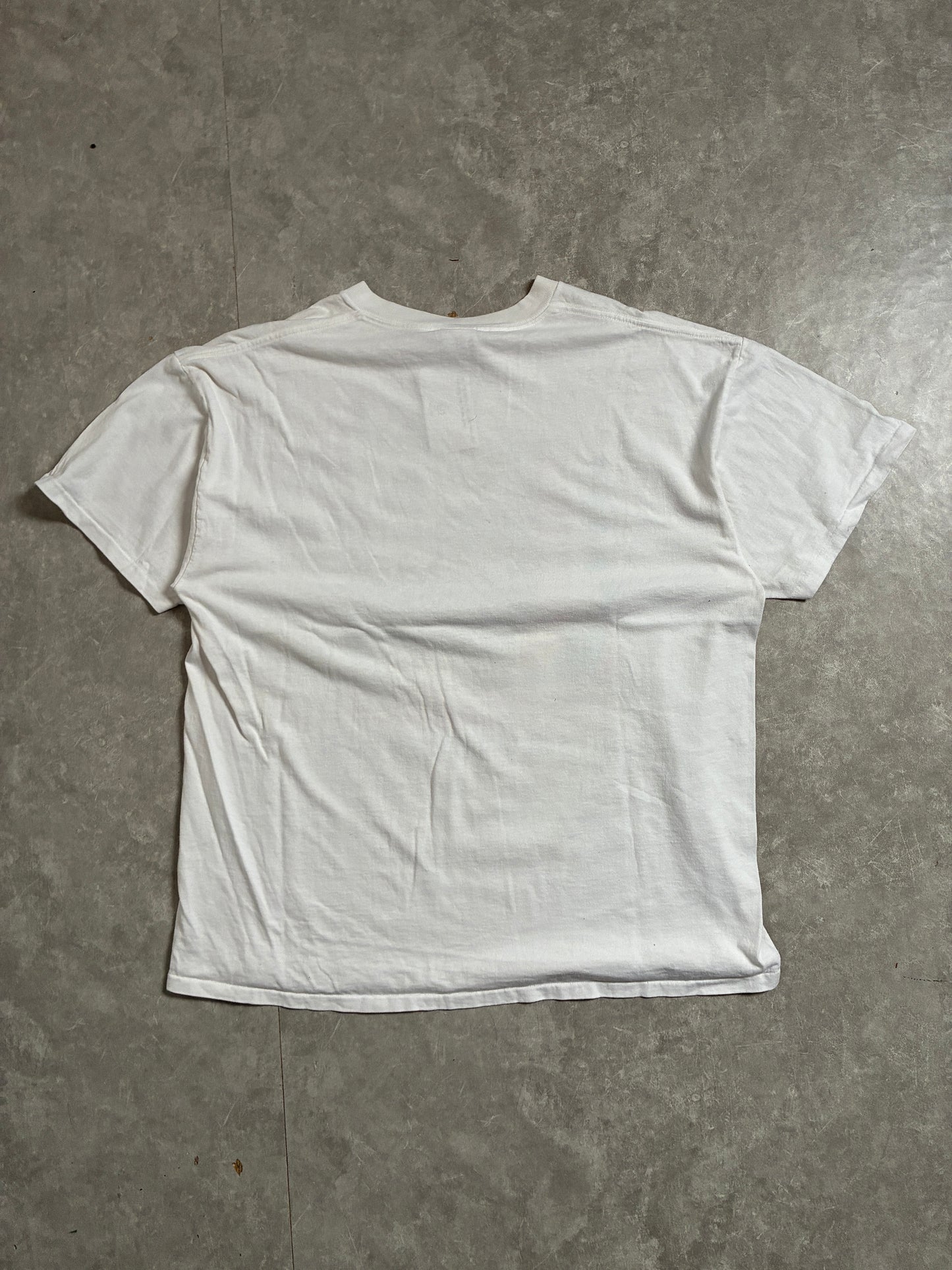 1996 Vintage Kansas Jayhawks Final Four White T-Shirt -XL