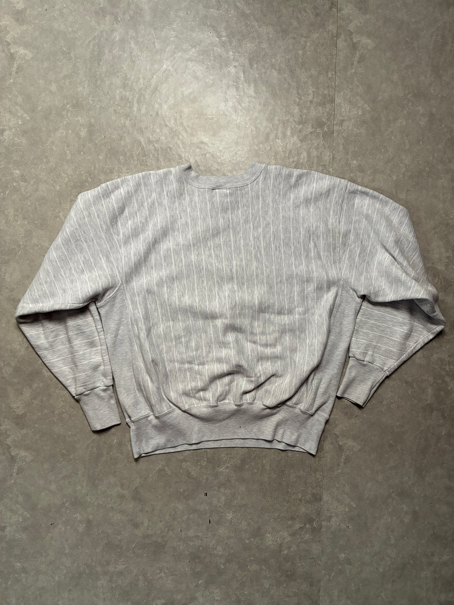 90s Vintage Pittsburgh State Gorillas Pinstripe White Crewneck -XL
