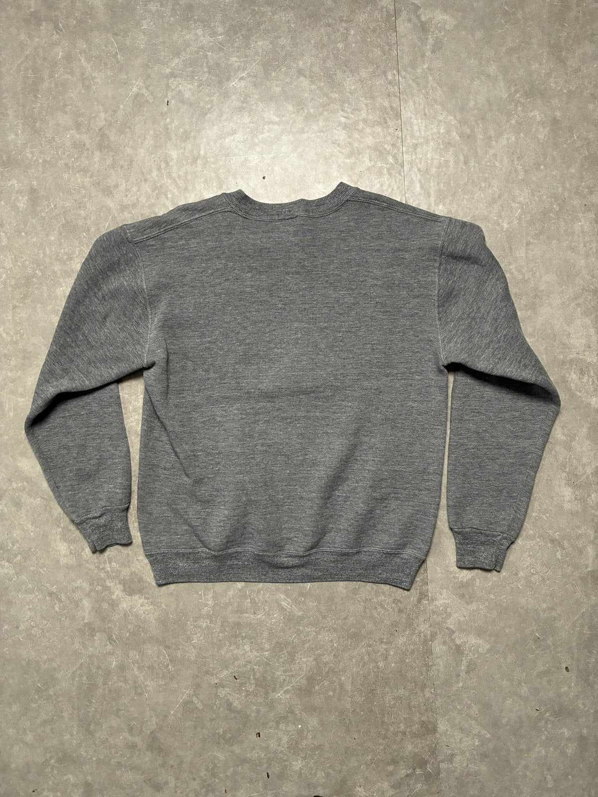 90s Vintage Kansas Jayhawks Russell Grey Crewneck -M - M | Martin City Vintage