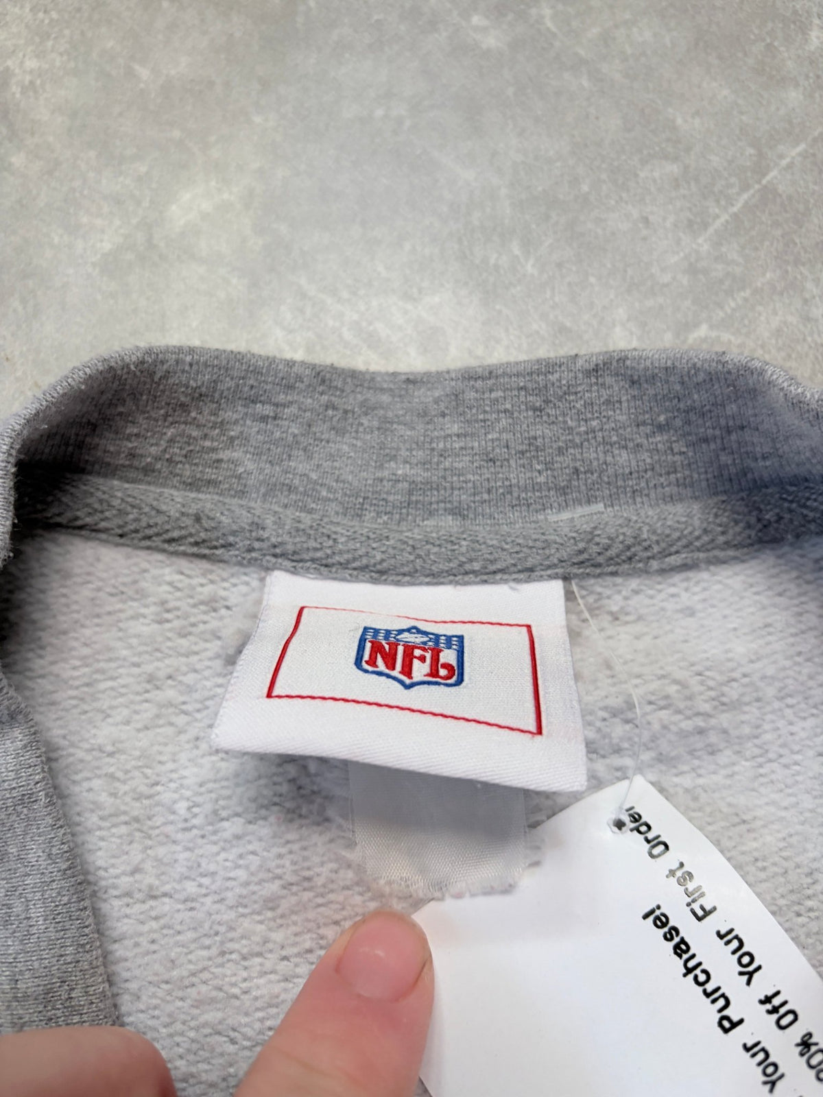 2000s Vintage Kansas City Chiefs Embroidered Grey Crewneck -XL - XL | Martin City Vintage