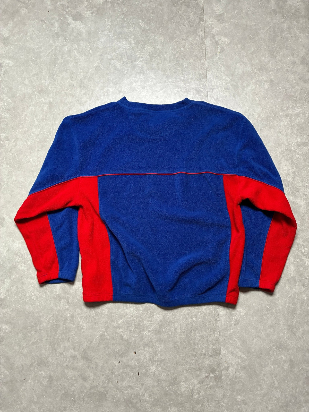 2000s Vintage Kansas Jayhawks Starter Blue Fleece Pullover -XXL - XXL | Martin City Vintage