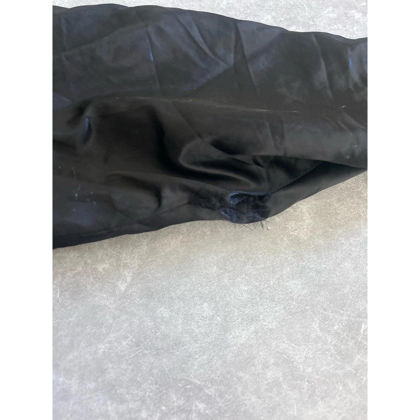 90s Vintage Pittsburgh Pirates Distressed Satin Black Jacket Size XL - | Martin City Vintage