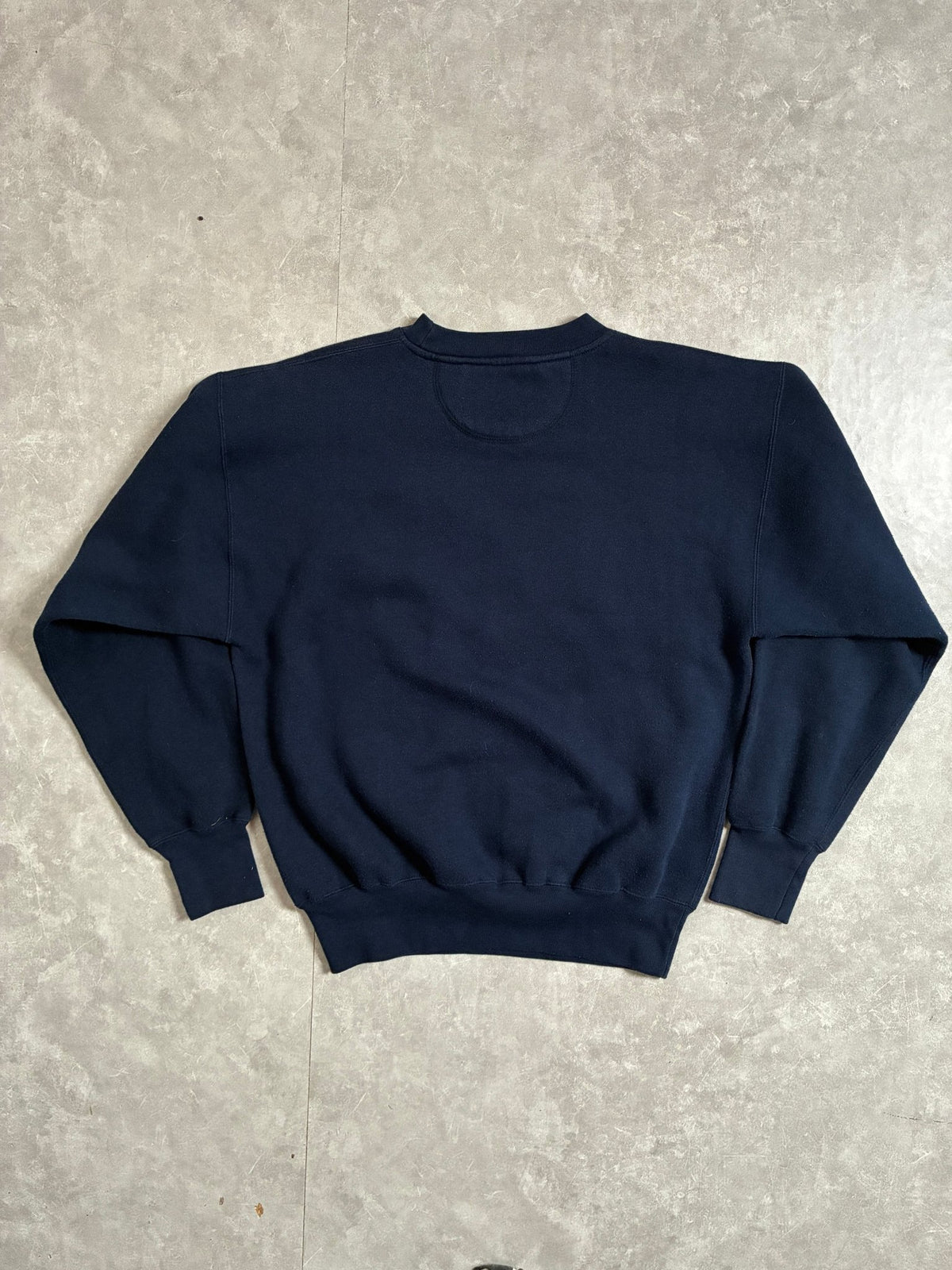 90s Vintage Illinois Fighting Illini Embroidered Navy Crewneck -L - L | Martin City Vintage