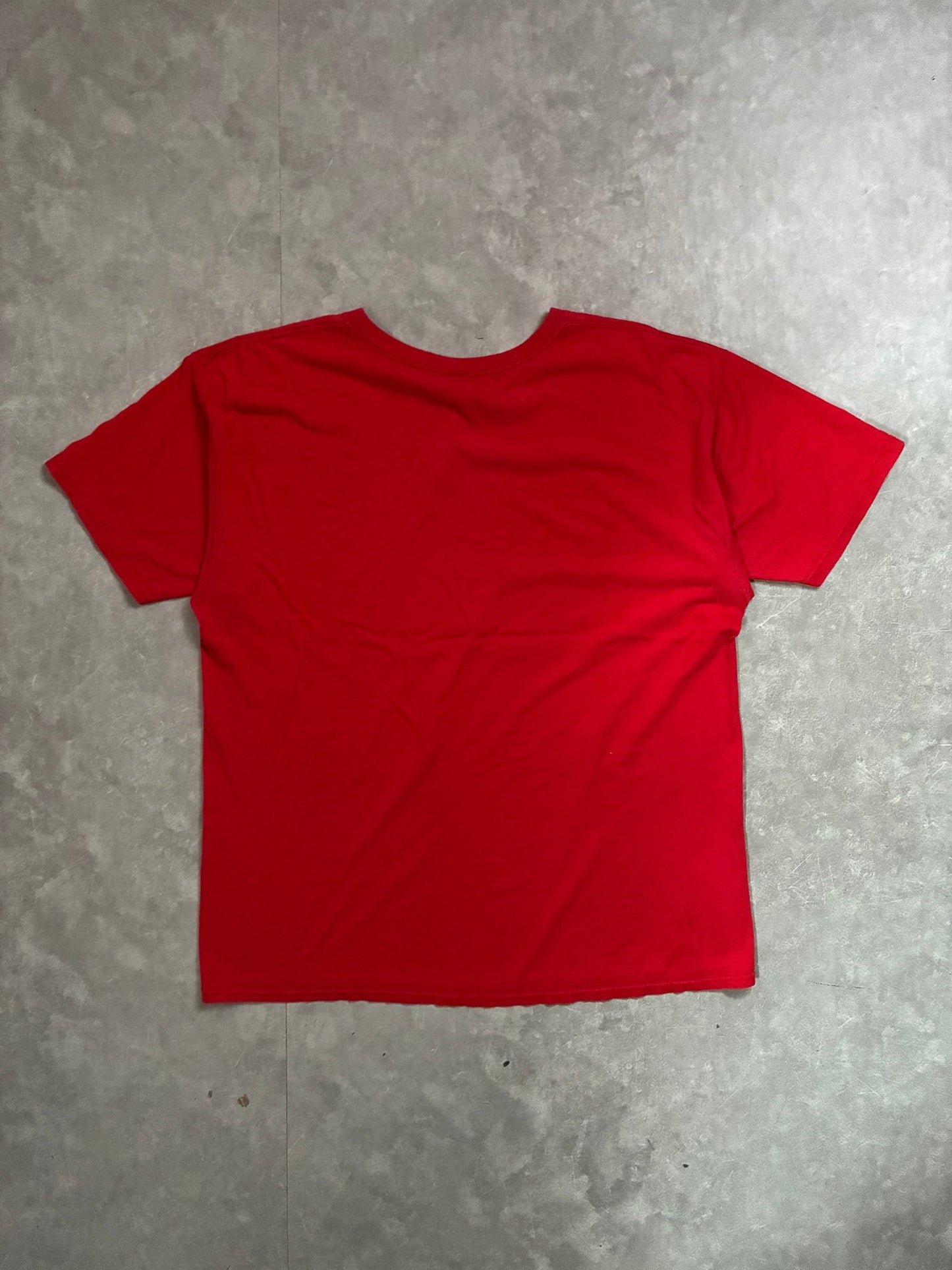 90s Vintage Nebraska Cornhuskers Football Red T-Shirt -XXL - XXL | Martin City Vintage