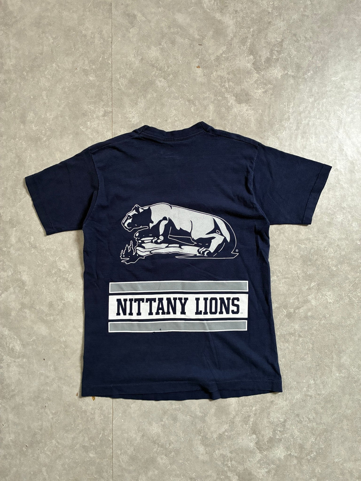 90s Vintage Penn State Nittany Lions Navy T-Shirt -M - M | Martin City Vintage
