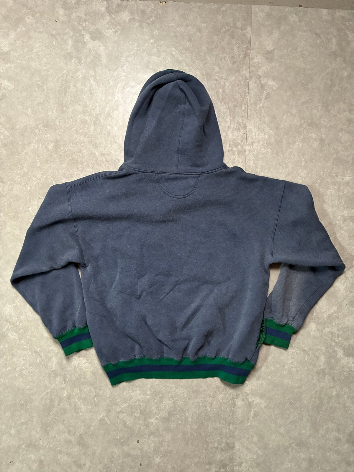 90s Vintage Notre Dame Fighting Irish Faded Grey Hoodie -L - L | Martin City Vintage