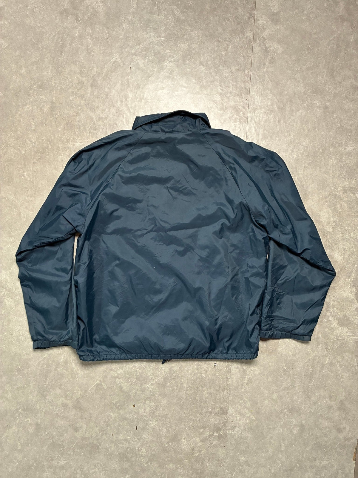 90s Vintage Kansas Jayhawks Navy Bomber Jacket -XL - XL | Martin City Vintage