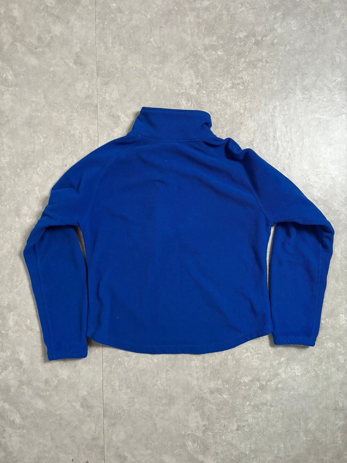 2000s Vintage Kansas Jayhawks Quarter Zip Blue Fleece -M - M | Martin City Vintage