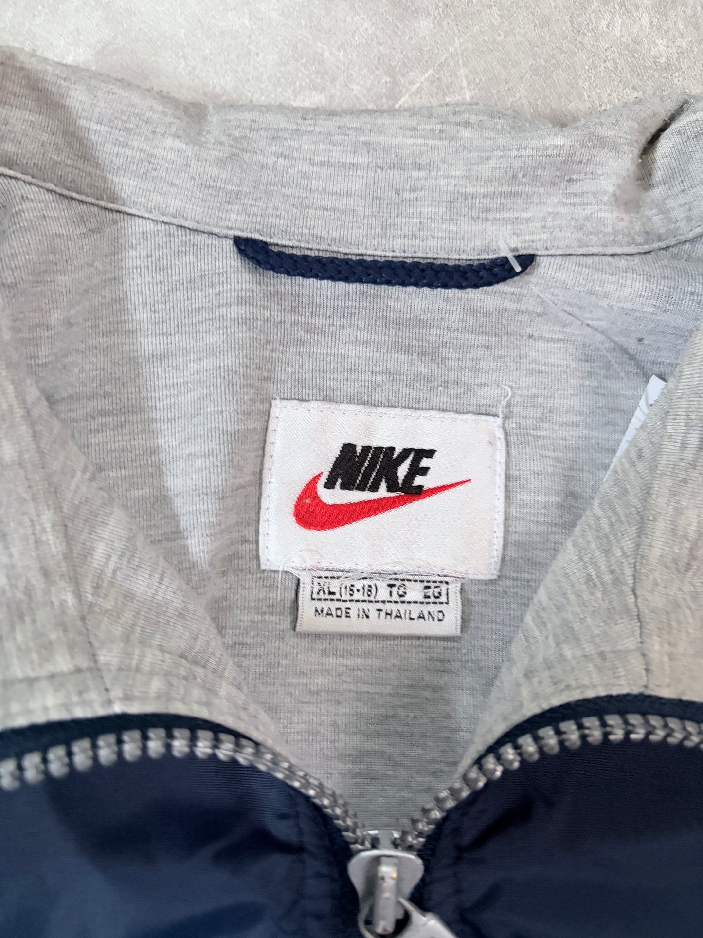 90s Vintage Nike Navy Zip Up Jacket -XL