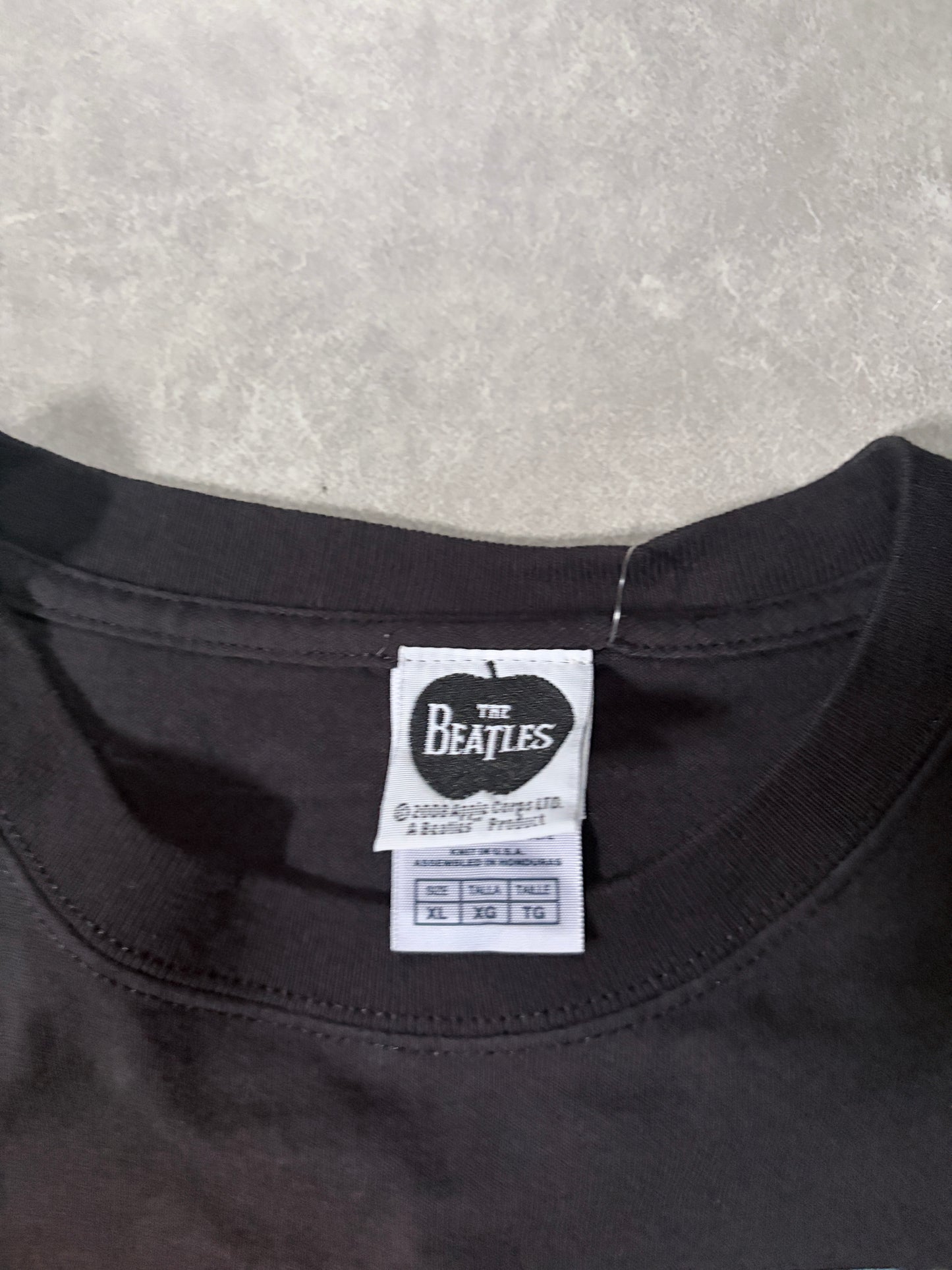 2000s Vintage The Beatles Rubber Soul Black T-Shirt -XL