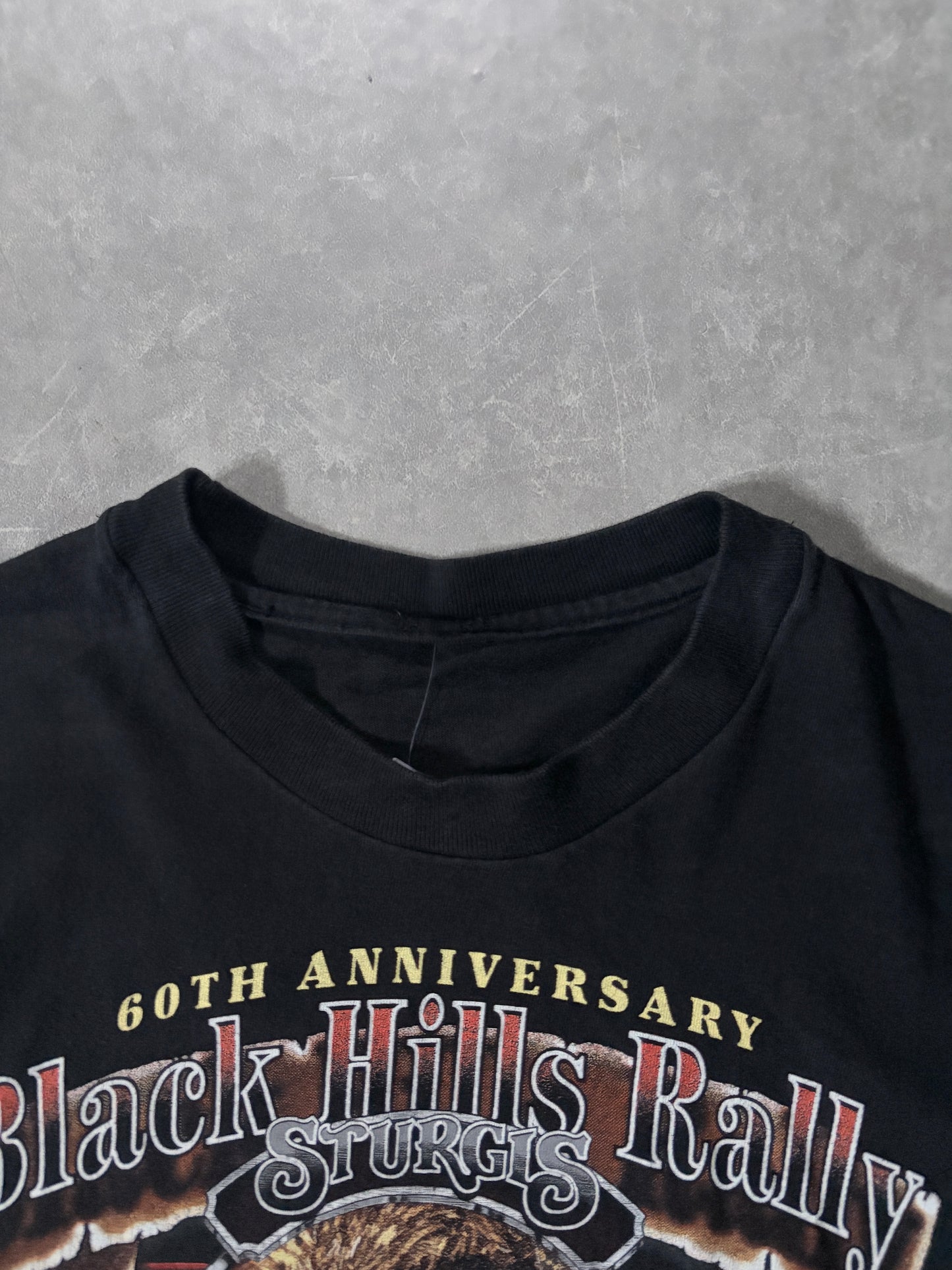 2000 Vintage Harley Davidson Sturgis Buffalo Black T-Shirt -M