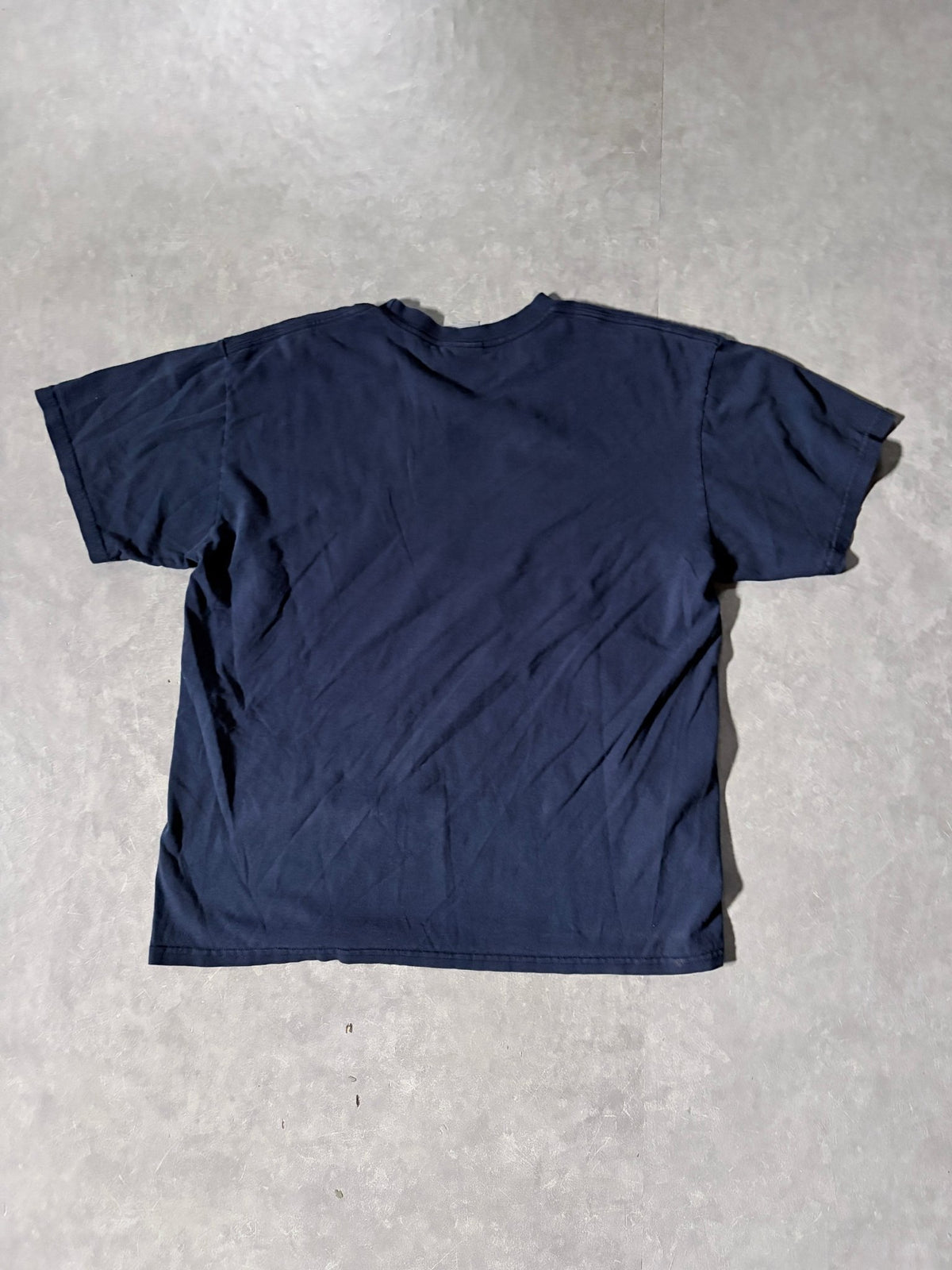 90's Vintage Nike Logo Navy T-Shirt -M - M | Martin City Vintage