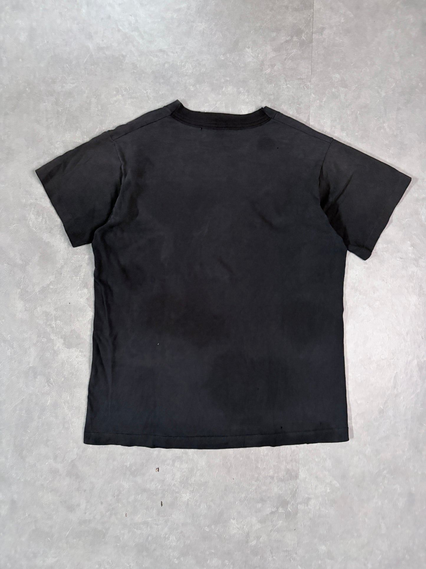 90's Vintage Kentucky Derby Black T-Shirt Back Detail