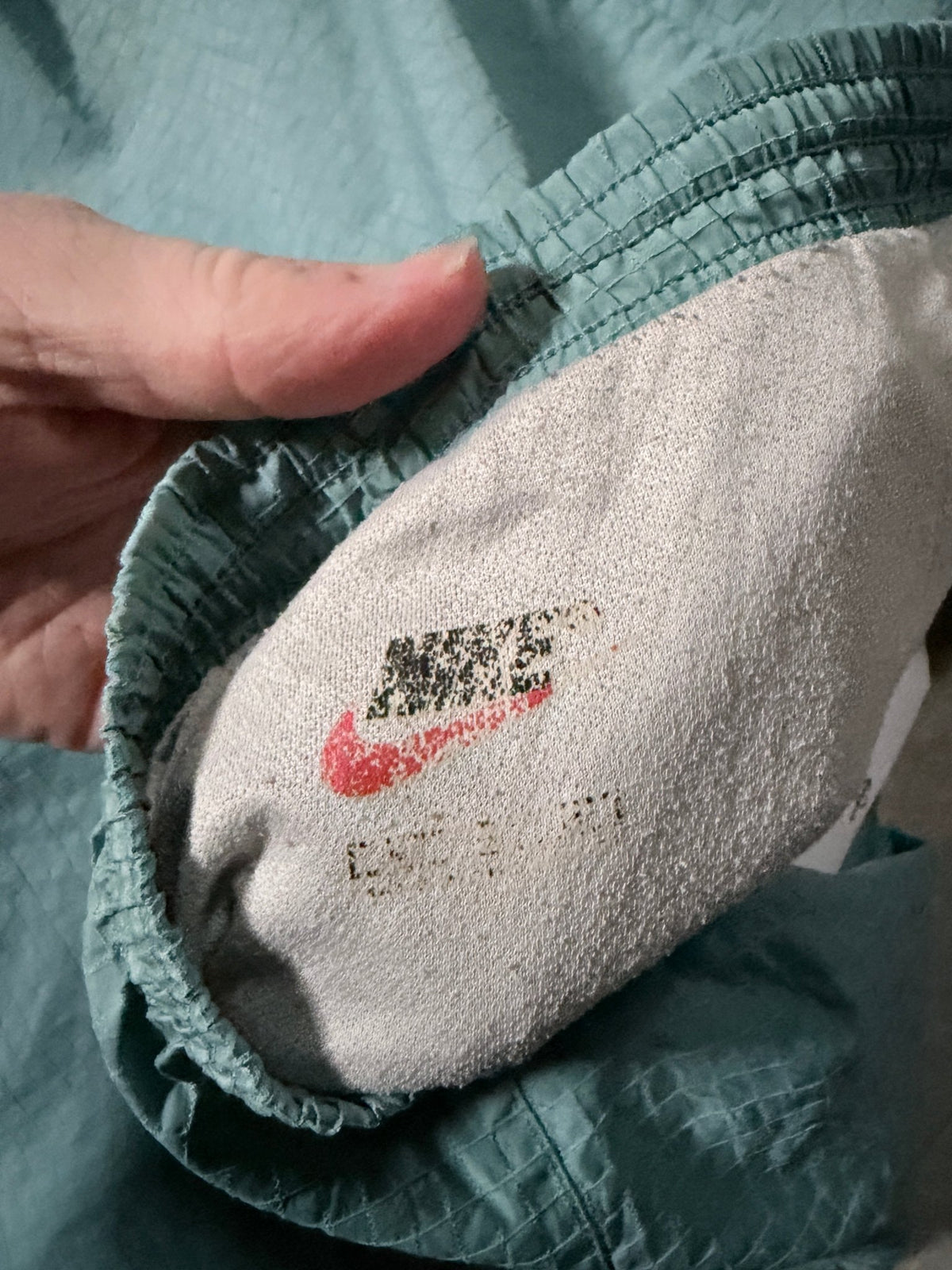 90s Vintage Nike Teal Shorts -L - L | Martin City Vintage