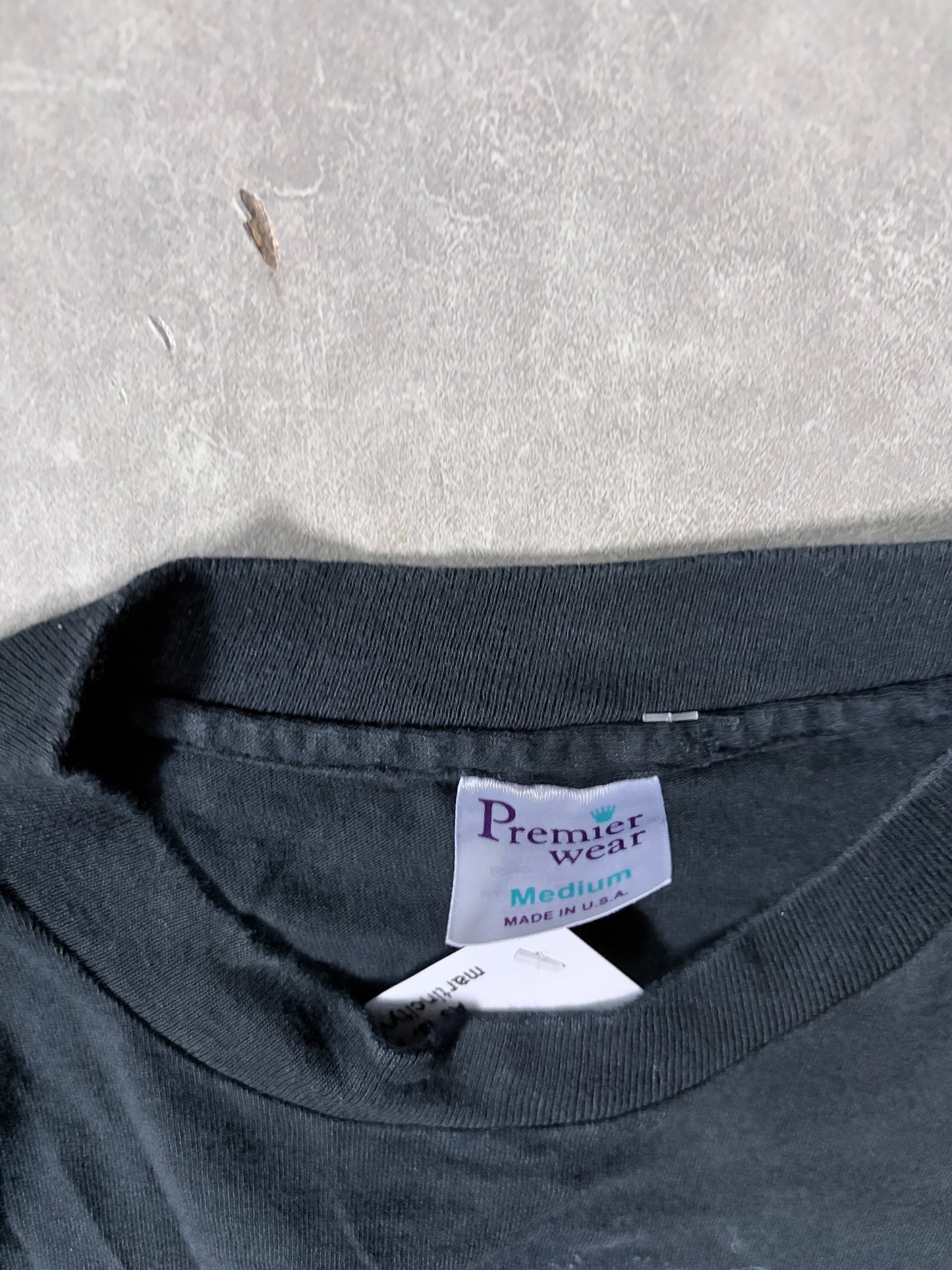 90s Vintage Living Epistles Jesus Black T-Shirt -M