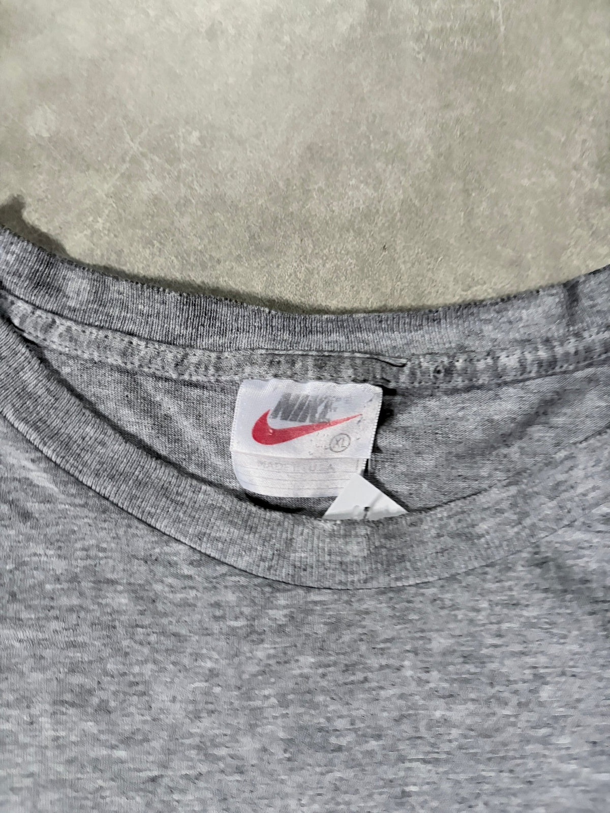 90s Vintage Nike Grey T-Shirt -XL - XL | Martin City Vintage