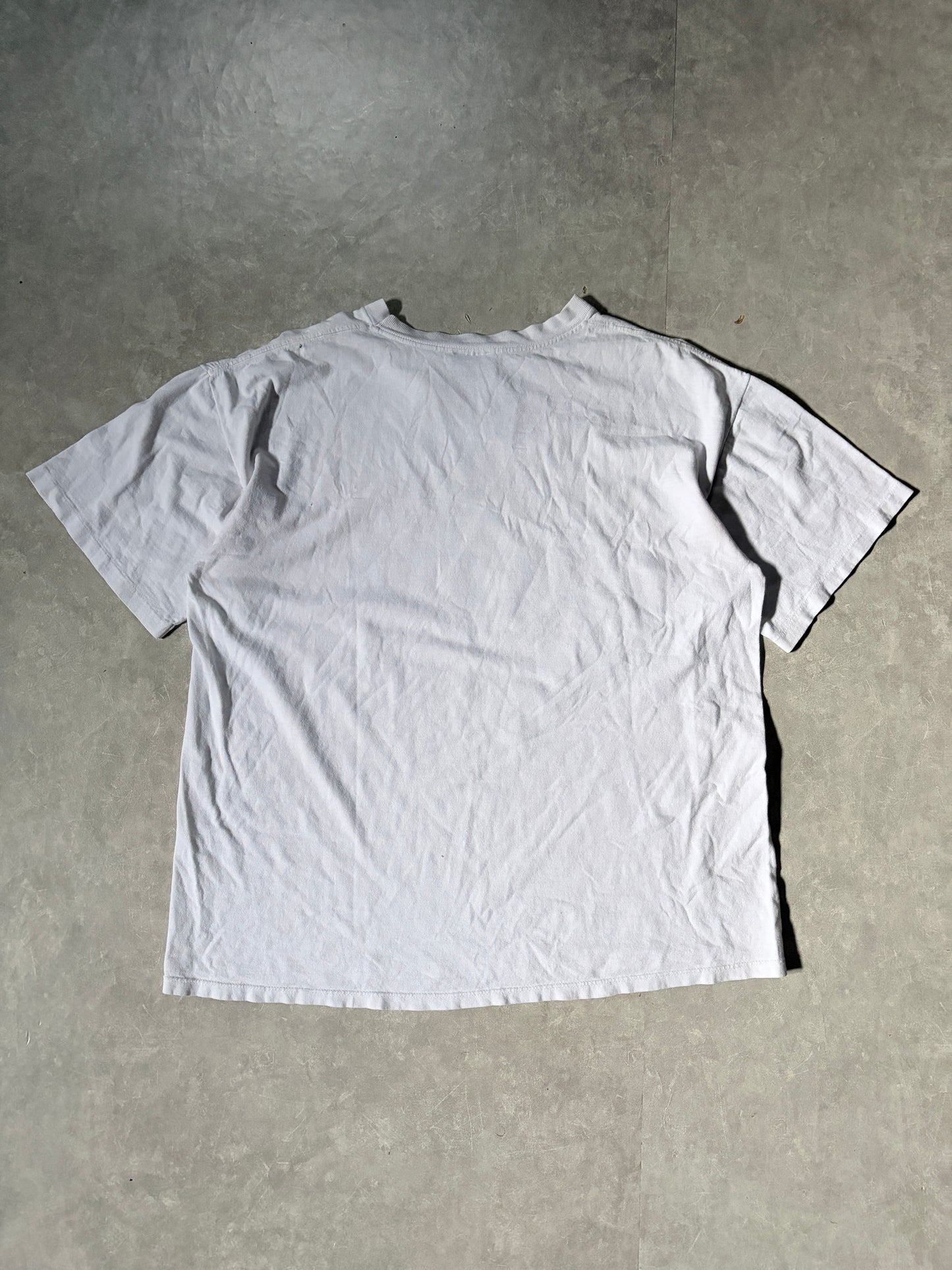 90s Vintage International Soccer American Eagle White T Shirt -XL