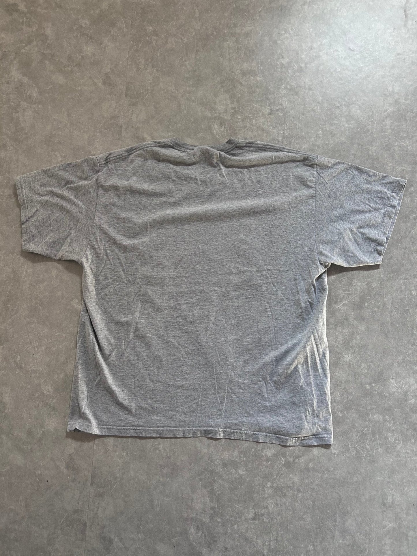 90s Vintage Kansas City Chiefs Marcus Allen Realism Gray T Shirt Size XL - XL | Martin City Vintage