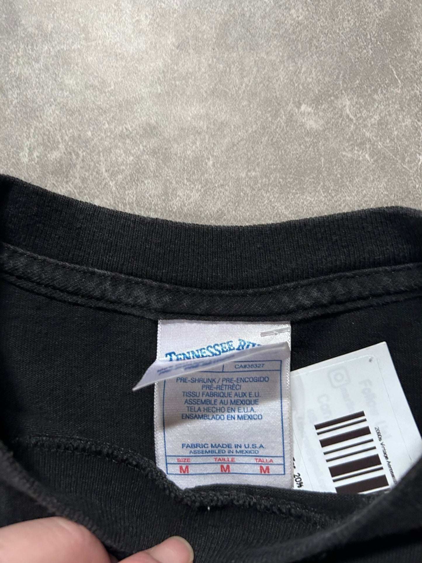 2000s Vintage Aerosmith Rocksimus Maximus Black Band T Shirt Size M - M | Martin City Vintage