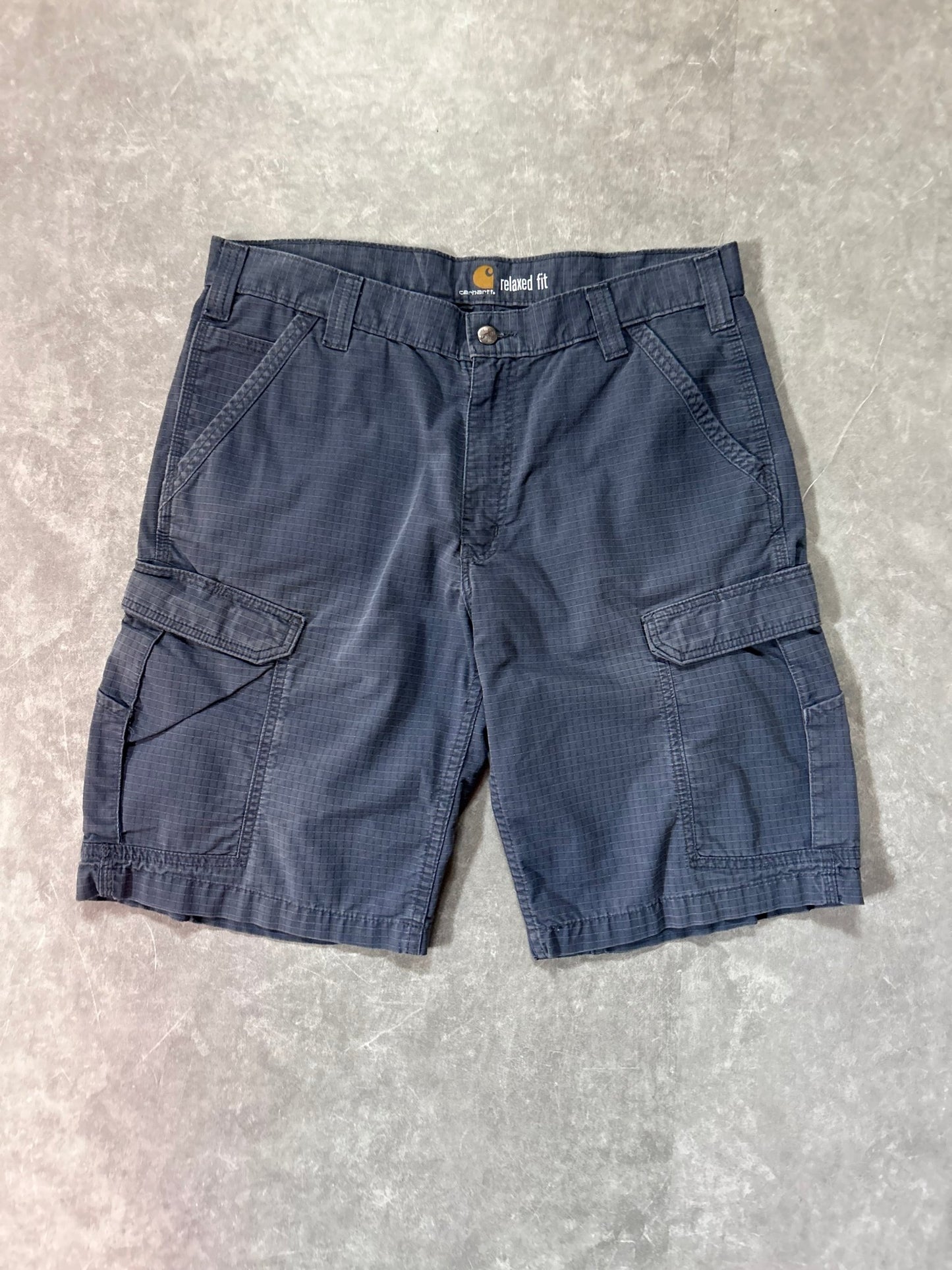 Carhartt Grey Cargo Shorts Size 36 - 36 | Martin City Vintage