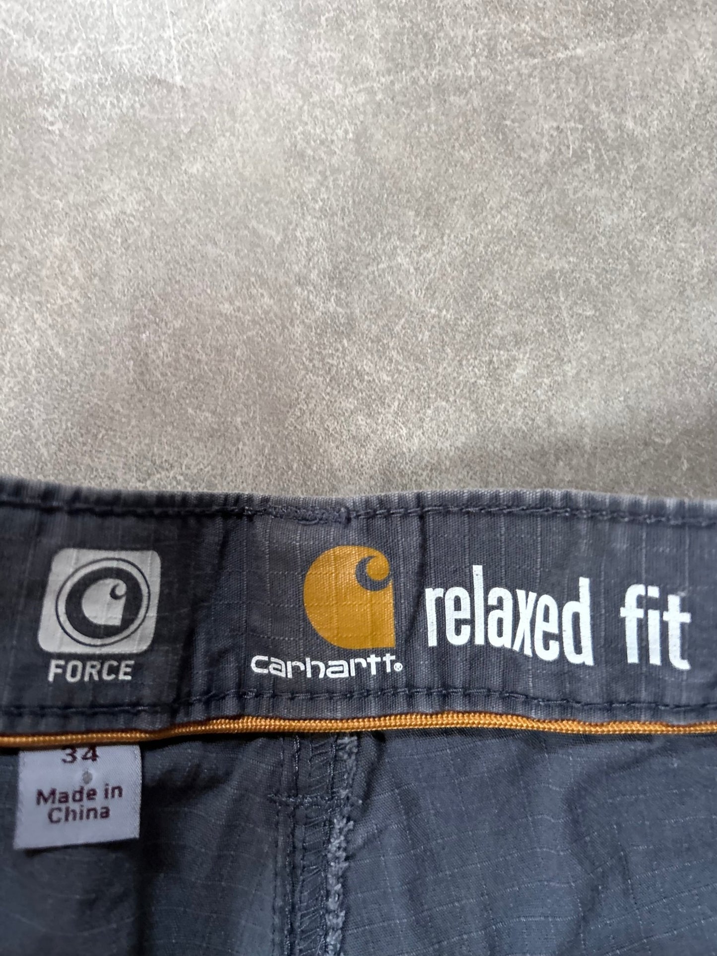 Carhartt Distressed Grey Shorts Size 34 - 34 | Martin City Vintage
