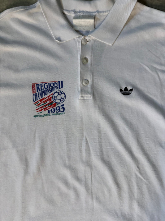 1993 Vintage Adidas Soccer Polo -XL - XL | Martin City Vintage