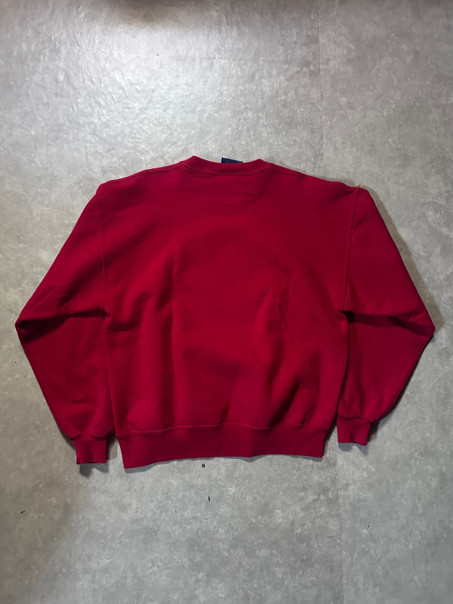 90's Vintage Iowa State Cyclones Logo Red Crewneck - L - L | Martin City Vintage