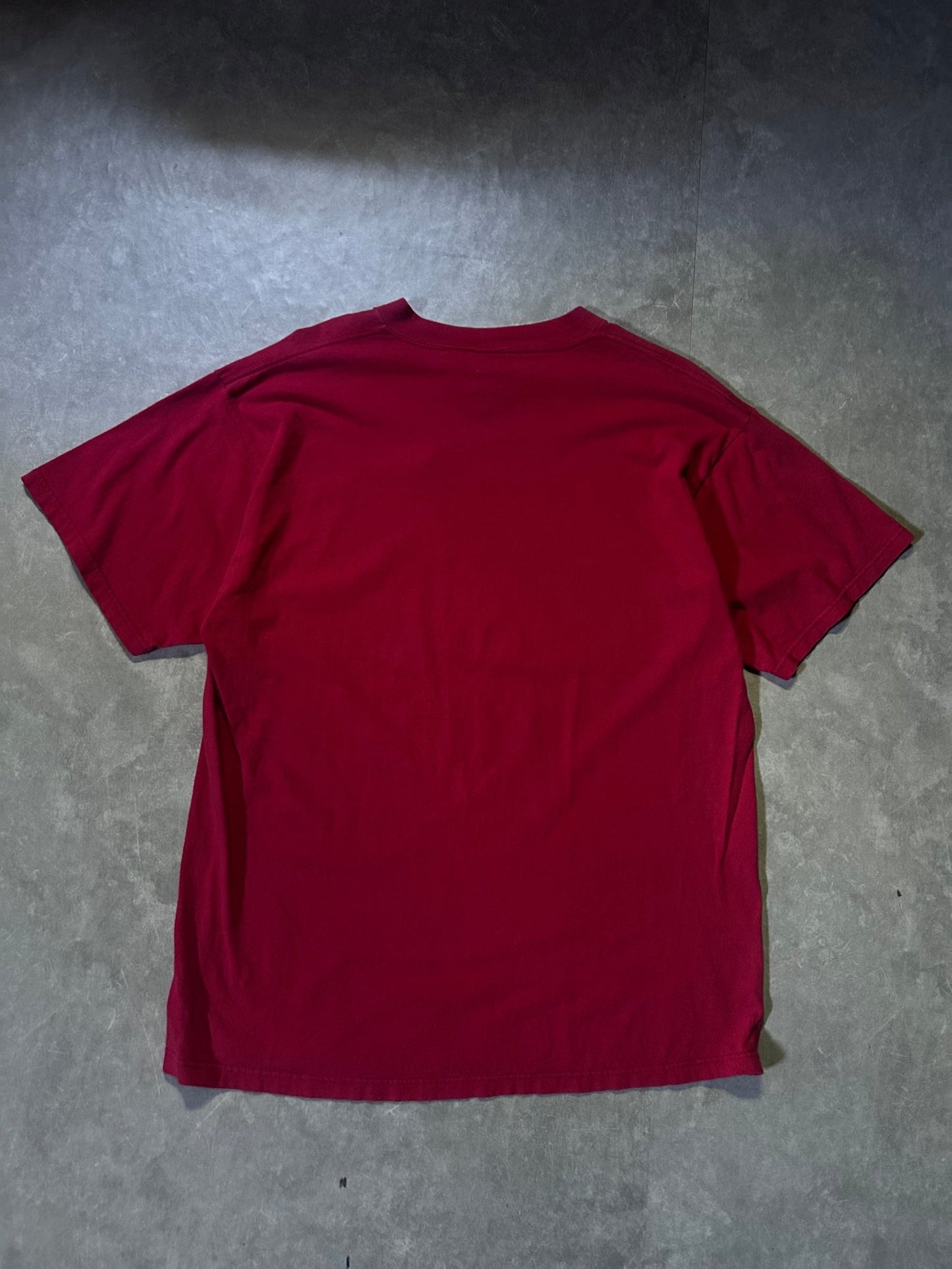 90's Vintage Kansas City Chiefs Wing Print Red T-Shirt - XL - XL | Martin City Vintage