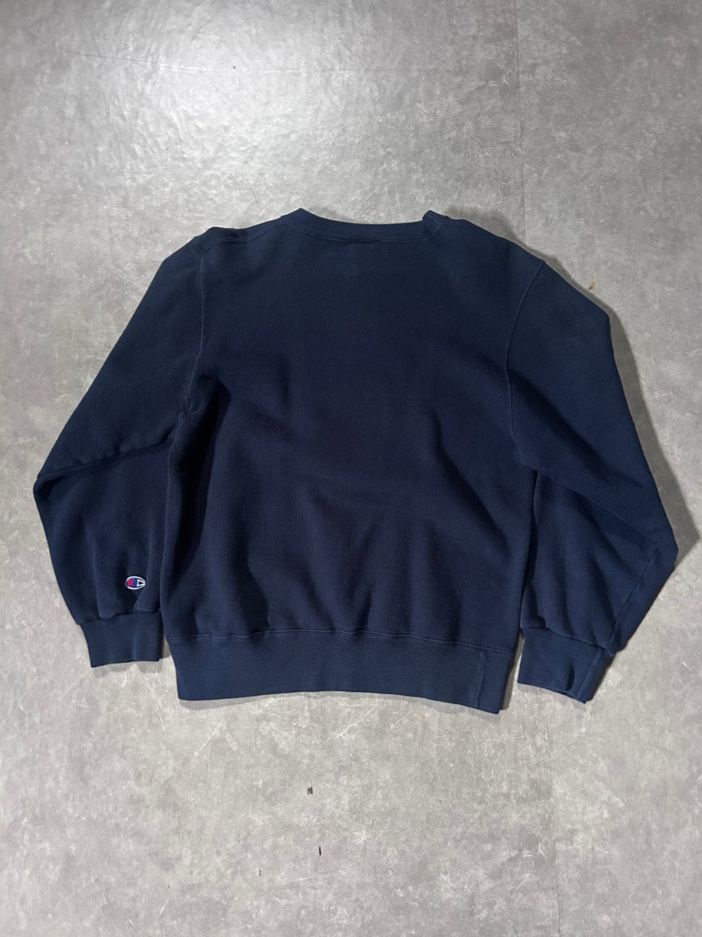 90's Vintage Notre Dame Champion Navy Crewneck - S - S | Martin City Vintage
