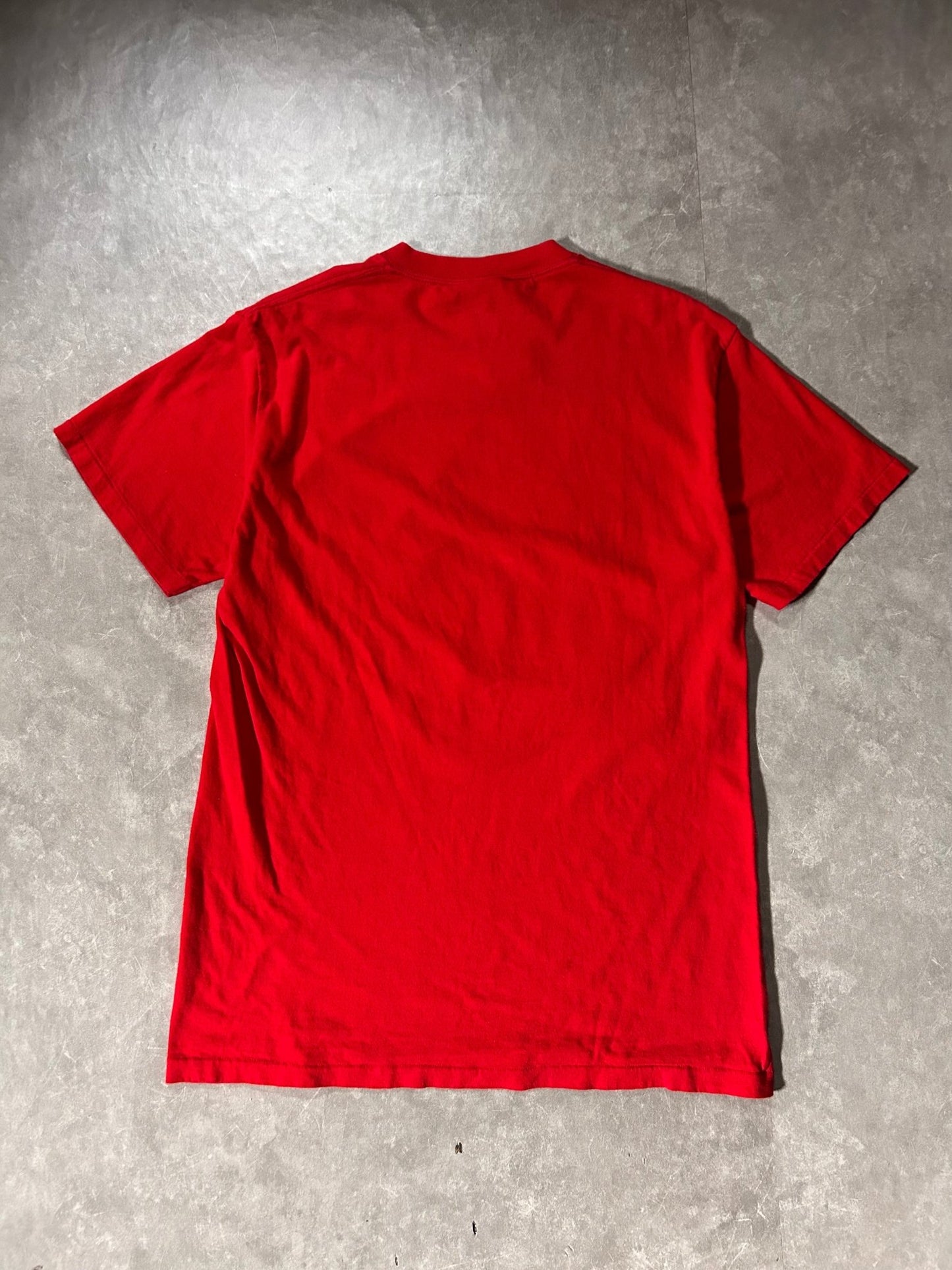 90's Vintage Kansas City Chiefs Logo7 Red T-Shirt - L - L | Martin City Vintage