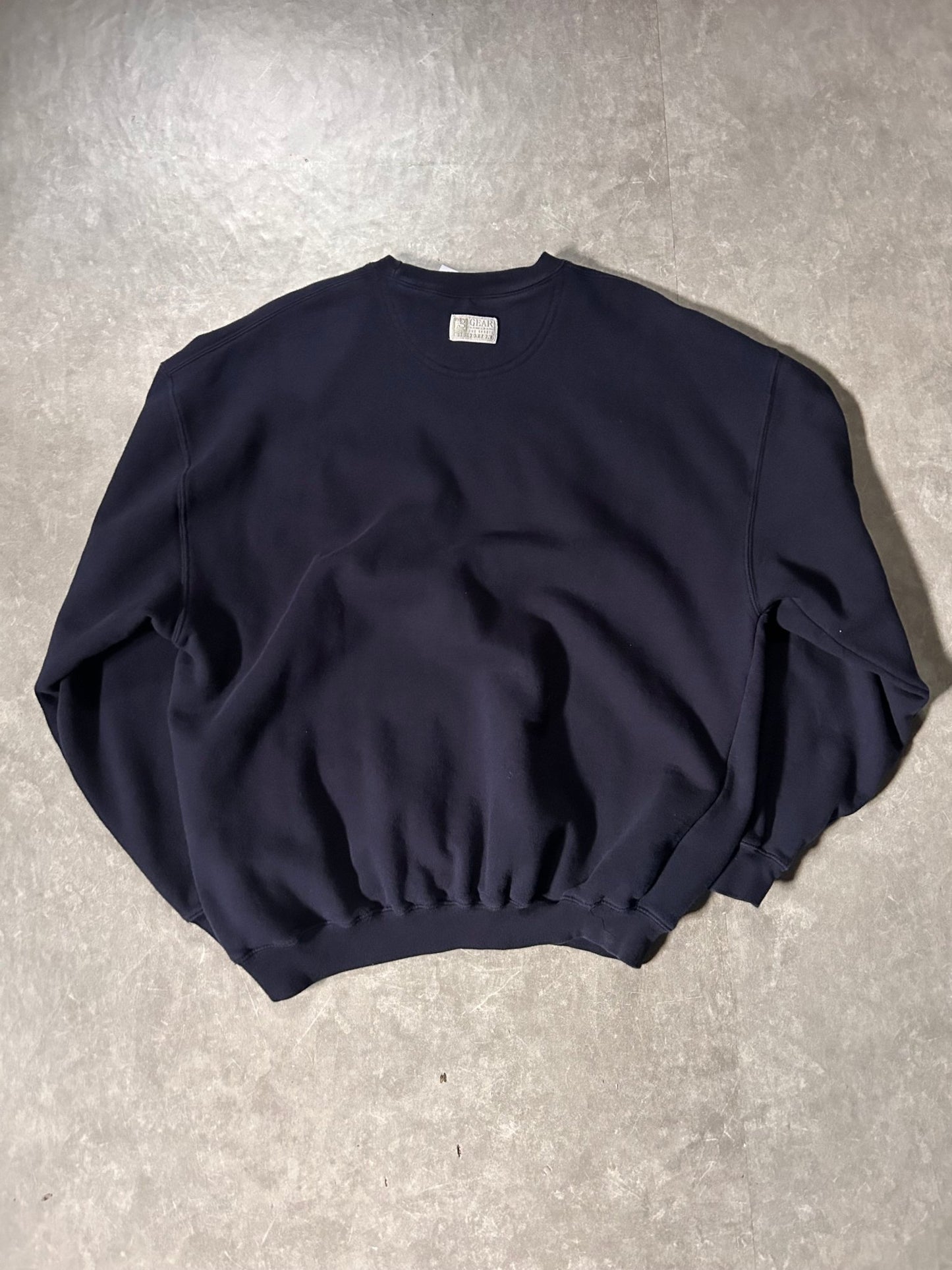 2002 Vintage Kansas Jayhawks Basketball Final Four Navy Crewneck - XL - XL | Martin City Vintage