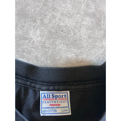 90s Vintage REO SpeedWagon/ Styx Black Band T Shirt Size L - | Martin City Vintage