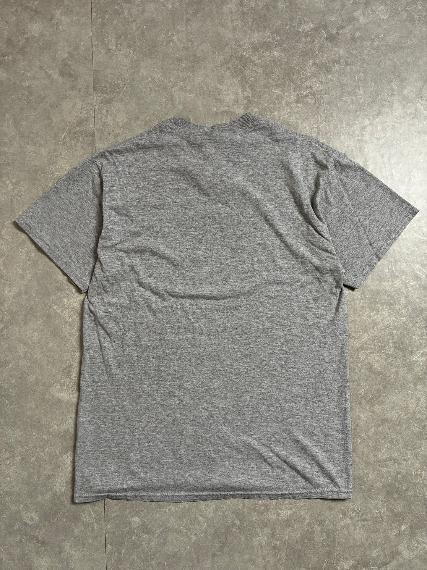 2000s Vintage Kansas Jayhawks Pink Letters Grey T-Shirt -M