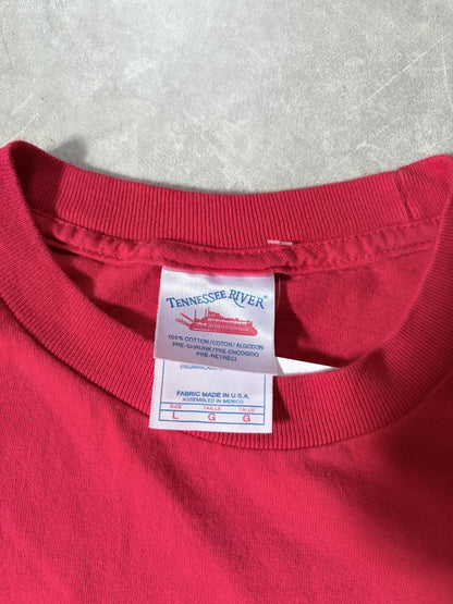 2004 Vintage USA Soccer Red T Shirt -L