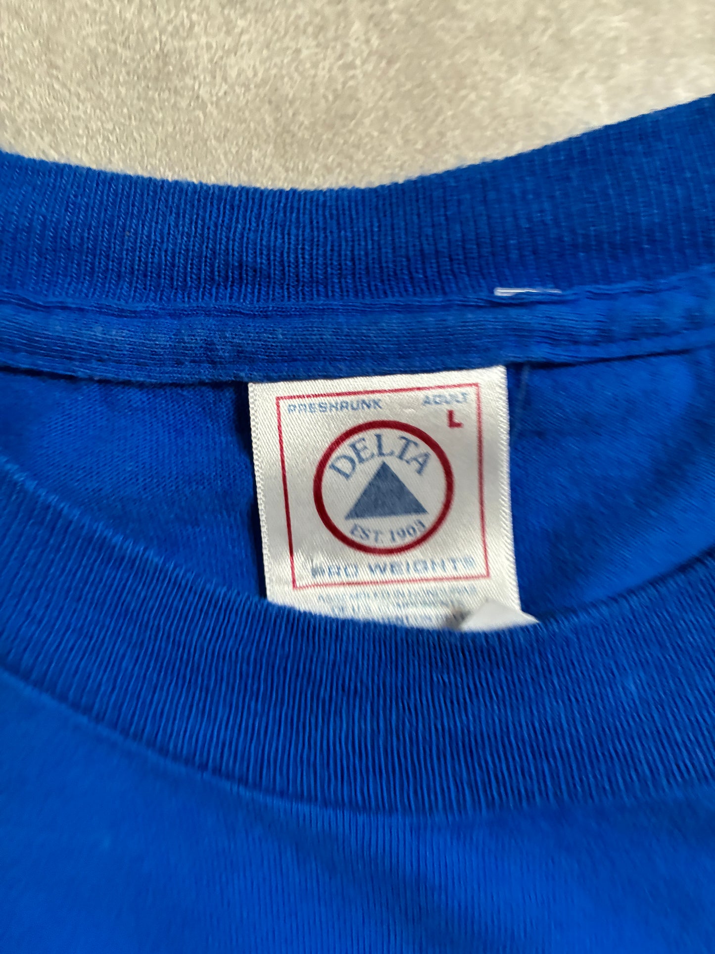 90s Vintage Kentucky Wildcats Blue T-Shirt -L