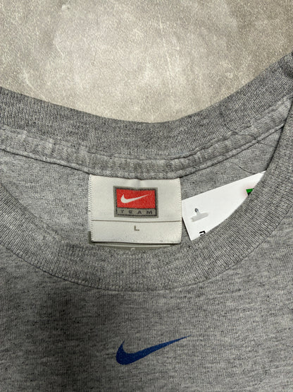 2000s Vintage Kansas Jayhawks Nike Grey T-Shirt -L