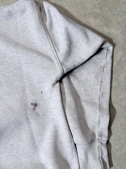 90s Vintage Georgetown Hoyas Crest Heather Grey Crewneck -M - M | Martin City Vintage