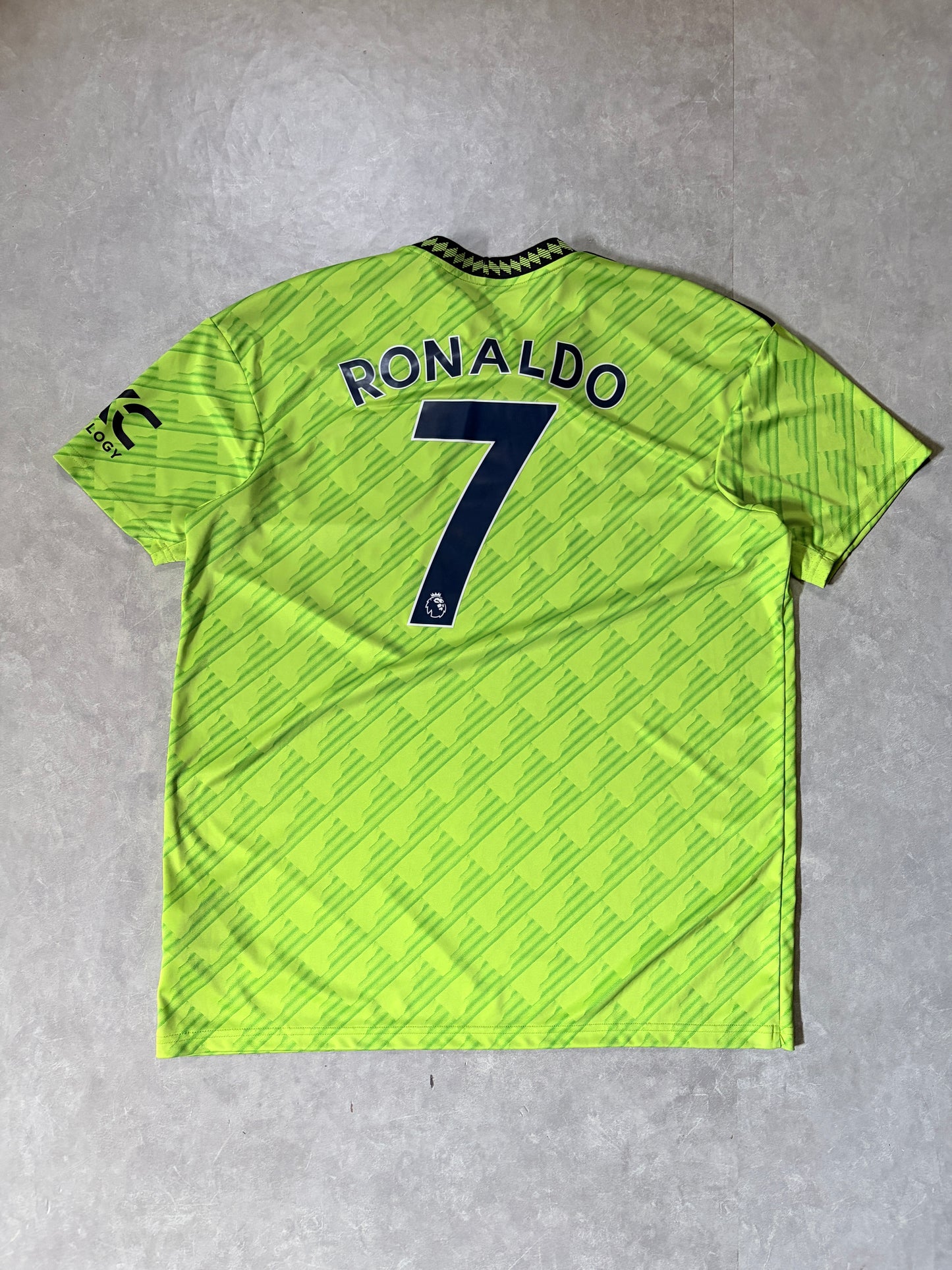 2022 Manchester United Christiano Ronaldo Adidas Green Kit -XL