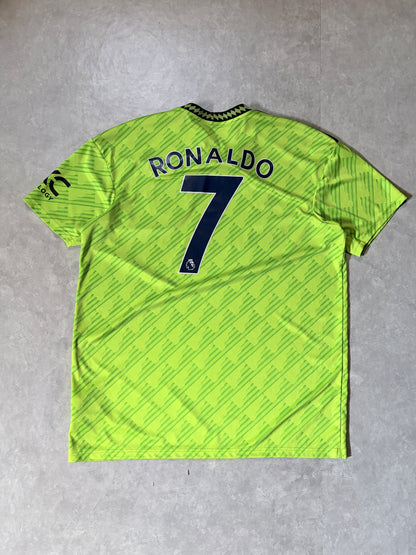 2022 Manchester United Christiano Ronaldo Adidas Green Kit -XL