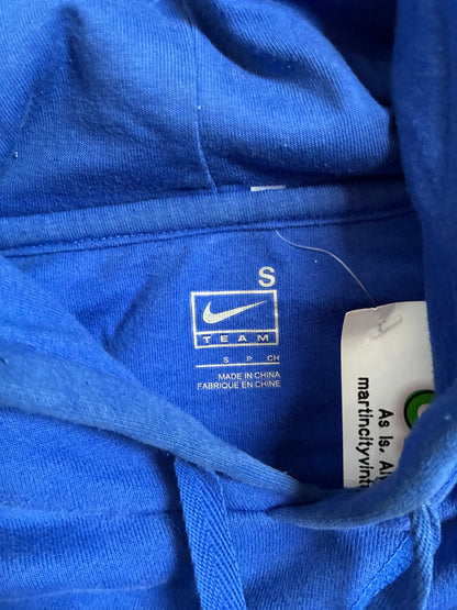 2000s Vintage Boise State Broncos Nike Pocket Swoosh Blue Hoodie -S