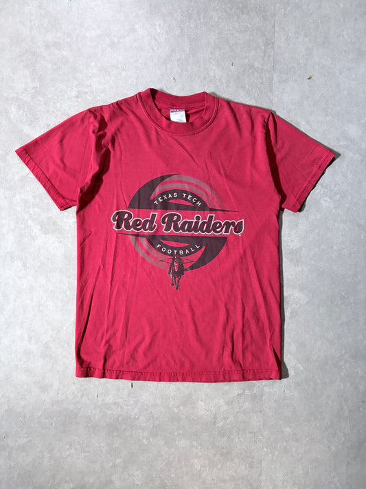 2000s Vintage Texas Tech Red Raiders Red T-Shirt -S