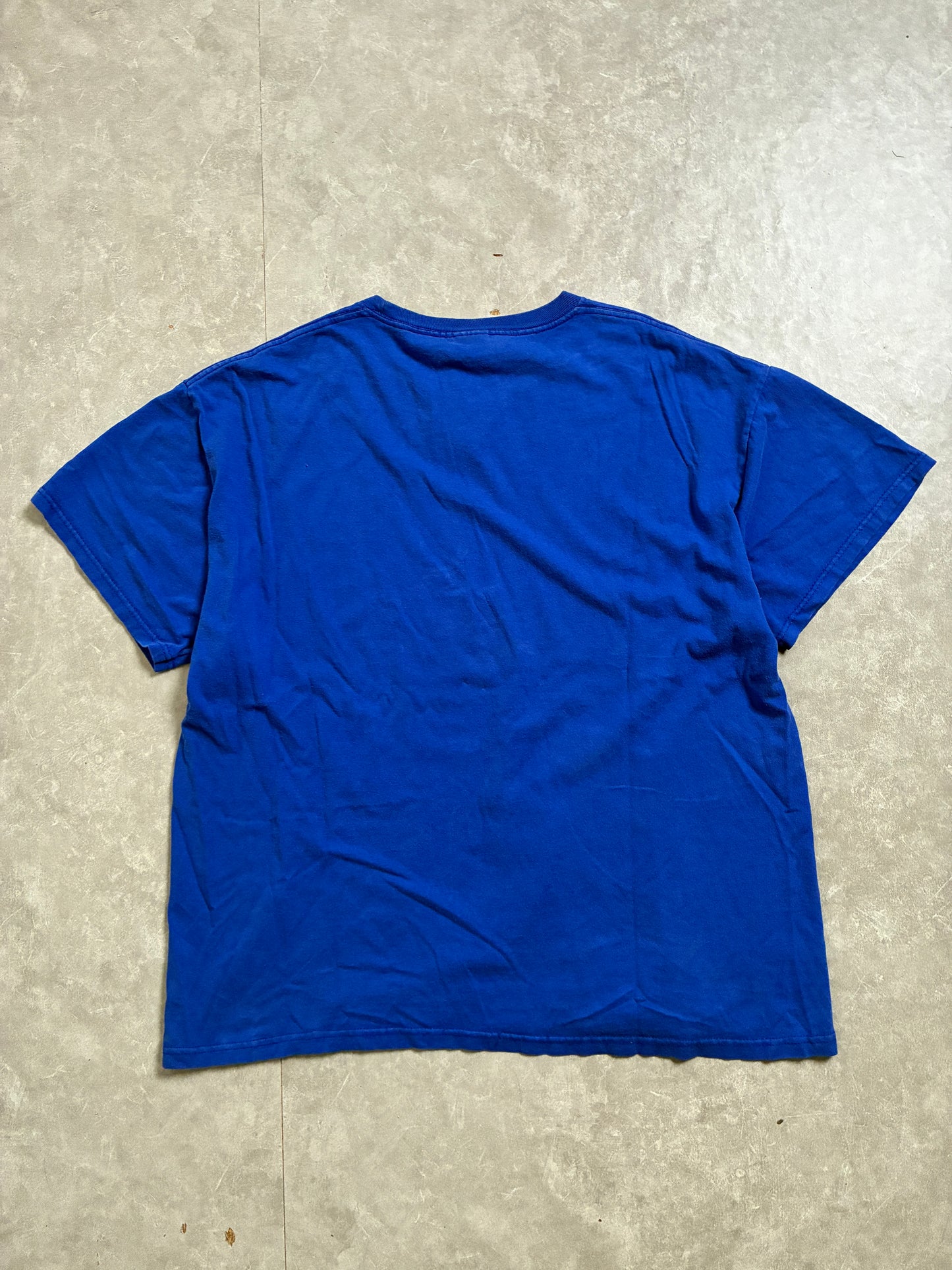 2000s Vintage Kansas Jayhawks Blue T-Shirt -XL