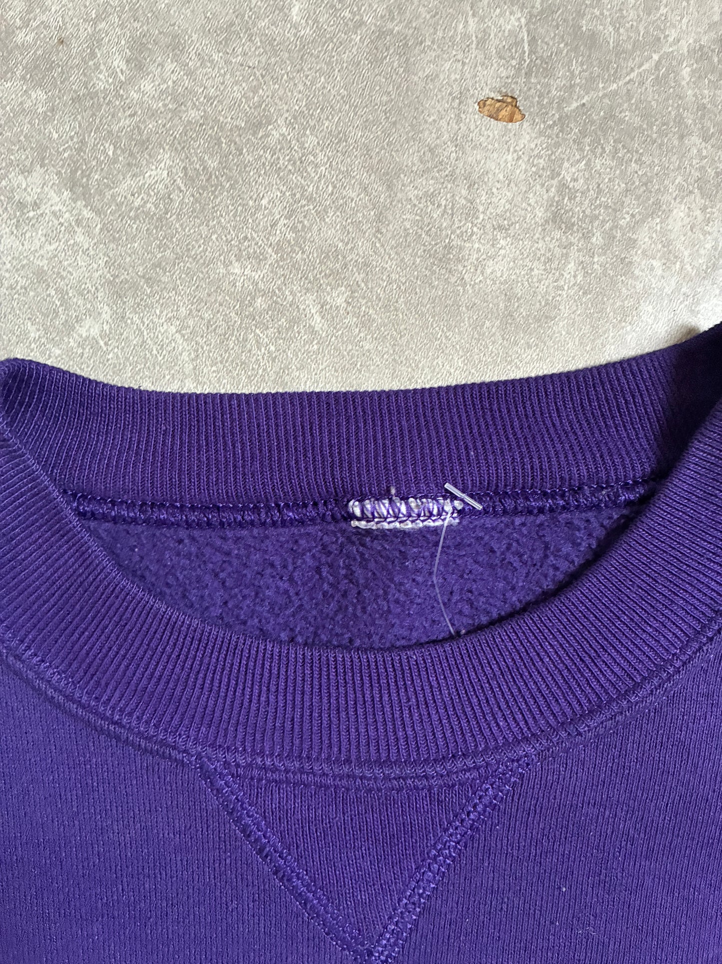 90s Vintage Kansas State Wildcats Purple Crewneck -S