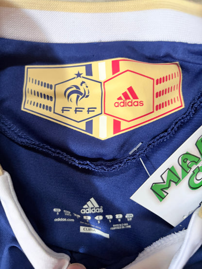2010 Vintage France National Team Home Navy Kit -S