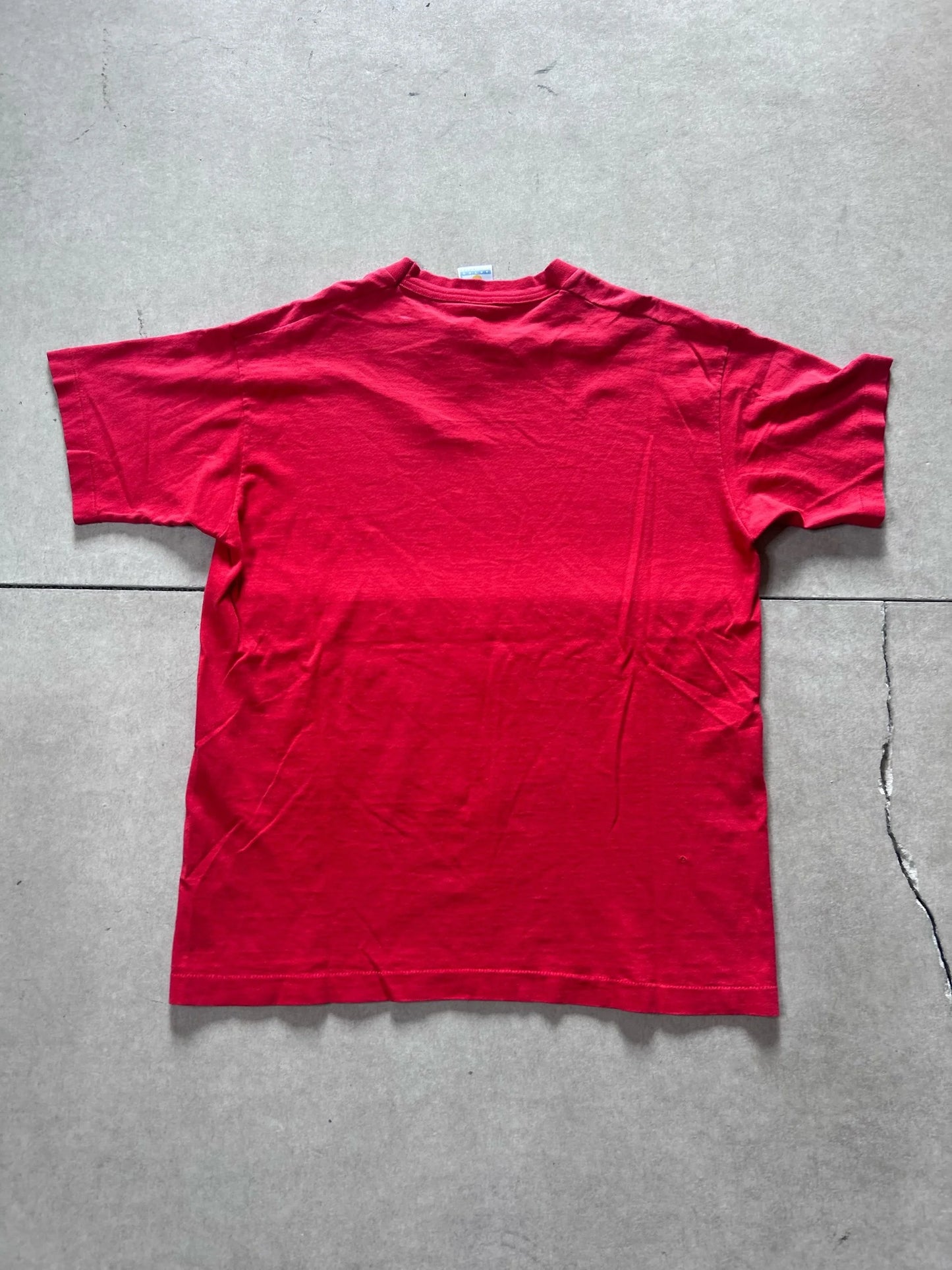 90s Vintage Kansas City Chiefs Artex Red T Shirt Size L - | Martin City Vintage