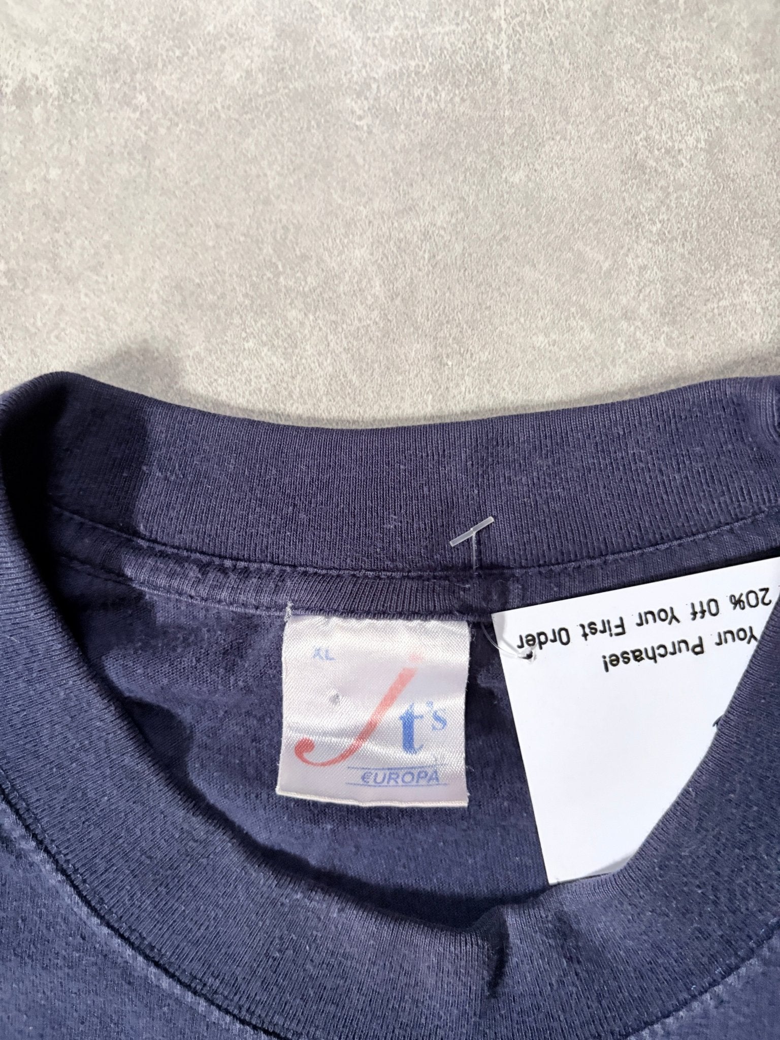 90s Vintage Barcelona FC Navy AOP T Shirt -XL - XL | Martin City Vintage