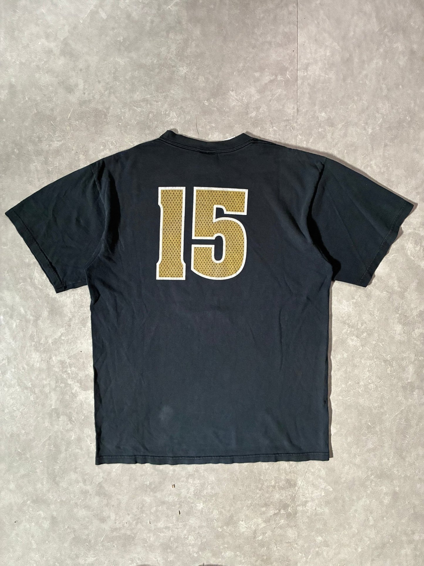 2000s Vintage Mizzou Tigers Nike Faded Black Jersey T-Shirt -M - M | Martin City Vintage
