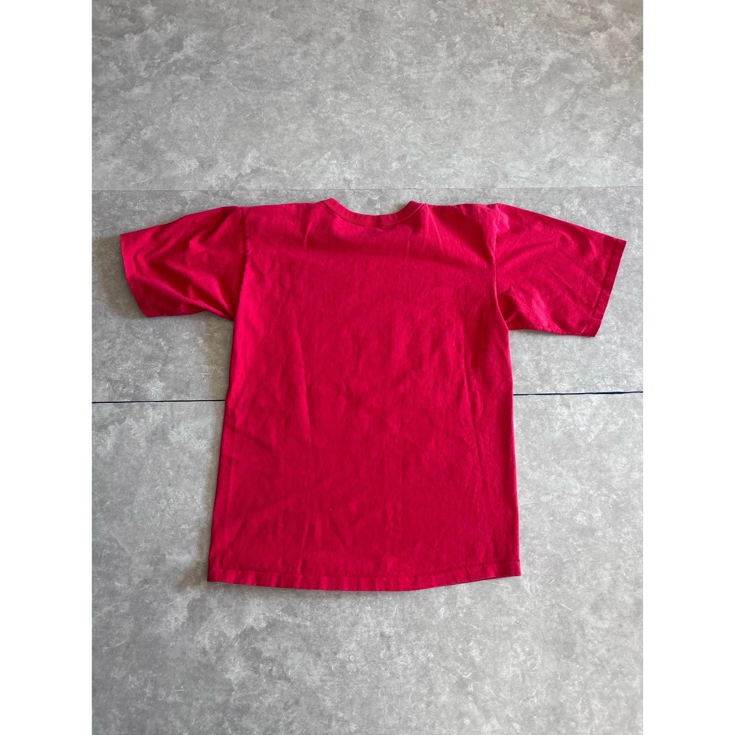 90s Vintage Kansas City Chiefs Logo7 Red T Shirt Size M - | Martin City Vintage